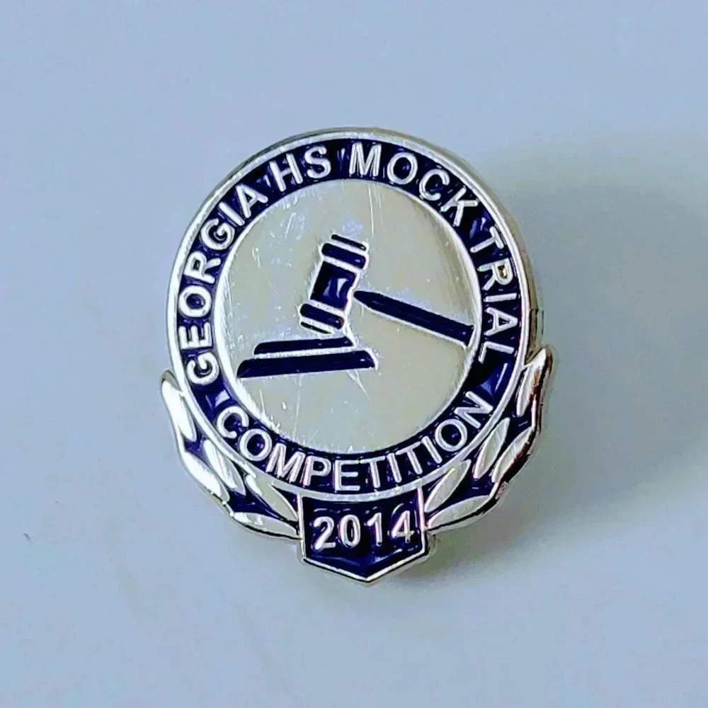 2014 Georgia High School Mock Trial Lapel Pin